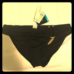 black kenneth cole bikini bottom